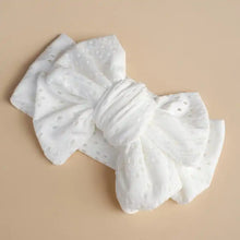 Load image into Gallery viewer, Eyelet Oversized Baby Girl Bowknot
