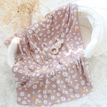 Load image into Gallery viewer, Boho Baby Rainbow Organic Swaddle