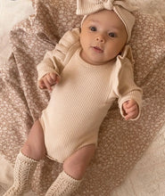 Load image into Gallery viewer, Frill Flutter long sleeves Bodysuit