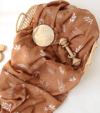 Load image into Gallery viewer, Boho Baby Rainbow Organic Swaddle