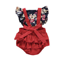 Load image into Gallery viewer, Floral Bodysuit and Headband