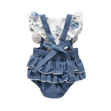 Load image into Gallery viewer, Floral Bodysuit and Headband