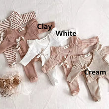 Load image into Gallery viewer, Baby Girl Ruffle 3 Pieces Set