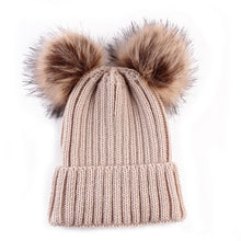 Load image into Gallery viewer, Pompom Baby  Beanie Winter Hat