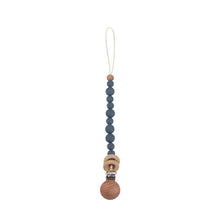 Load image into Gallery viewer, Wooden Pacifier Rattle Clip