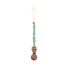 Load image into Gallery viewer, Wooden Pacifier Rattle Clip