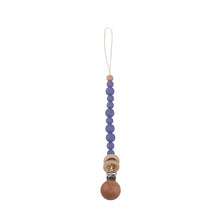 Load image into Gallery viewer, Wooden Pacifier Rattle Clip