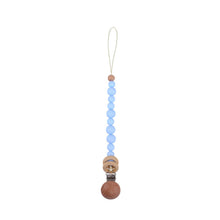 Load image into Gallery viewer, Wooden Pacifier Rattle Clip