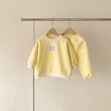 Load image into Gallery viewer, Baby Smiley Sweatshirt and Jogger Pants Set (9-24 M)