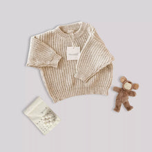 Load image into Gallery viewer, Neutral Baby Knit Sweater