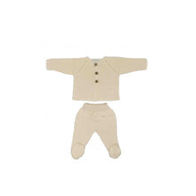 Load image into Gallery viewer, Newborn Knit Footie Pants Set