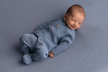 Load image into Gallery viewer, Newborn Knit Footie Pants Set