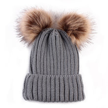 Load image into Gallery viewer, Pompom Baby  Beanie Winter Hat