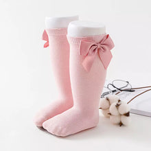 Load image into Gallery viewer, Cotton Baby Girl Bow Socks
