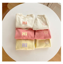 Load image into Gallery viewer, Baby Smiley Sweatshirt and Jogger Pants Set (9-24 M)