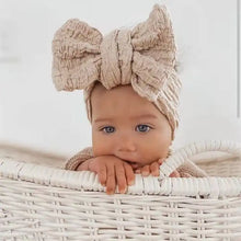 Load image into Gallery viewer, Big Baby Girl Topknot Bow

