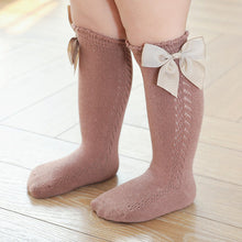 Load image into Gallery viewer, Knee High Baby Girl Socks
