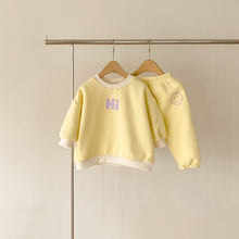 Load image into Gallery viewer, Baby Smiley Sweatshirt and Jogger Pants Set (9-24 M)
