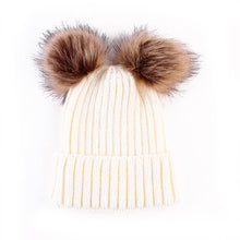 Load image into Gallery viewer, Pompom Baby  Beanie Winter Hat

